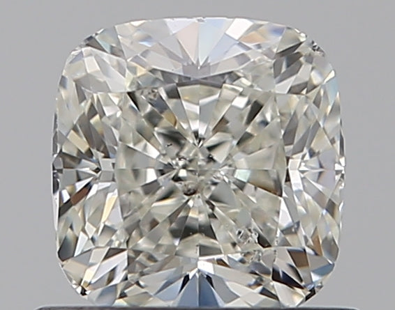 0.76 Carat Cushion Natural Diamond with  Cut Diamond in 14KT  view 1
