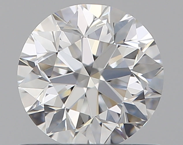 0.7 Carat Round Natural Diamond with  Cut Diamond in 14KT  view 1

