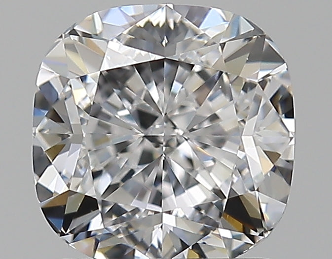 1.51 Carat Cushion Natural Diamond with  Cut Diamond in 14KT  view 1
