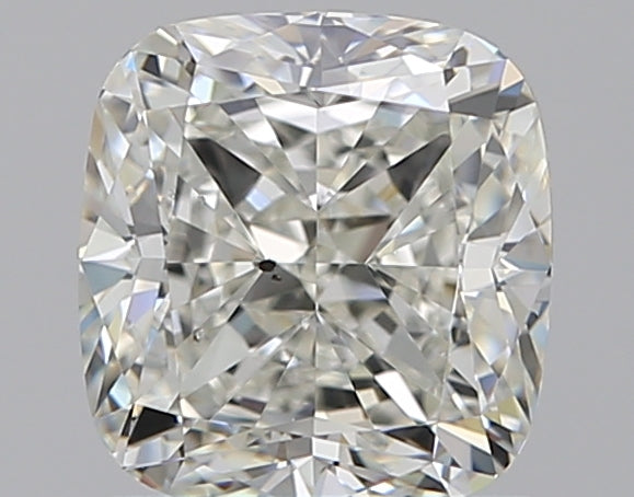 1.23 Carat Cushion Natural Diamond with  Cut Diamond in 14KT  view 1
