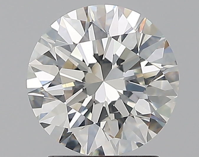 2.01 Carat Round Natural Diamond with  Cut Diamond in 14KT  view 1
