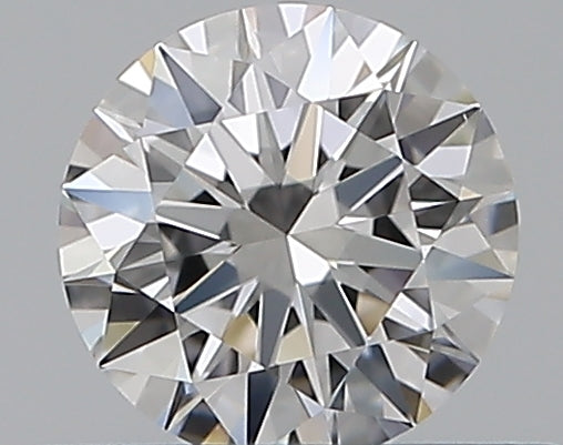 0.33 Carat Round Natural Diamond with  Cut Diamond in 14KT  view 1
