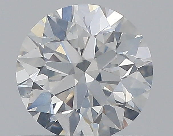 0.5 Carat Round Natural Diamond with  Cut Diamond in 14KT  view 1
