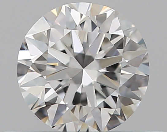 0.35 Carat Round Natural Diamond with  Cut Diamond in 14KT  view 1
