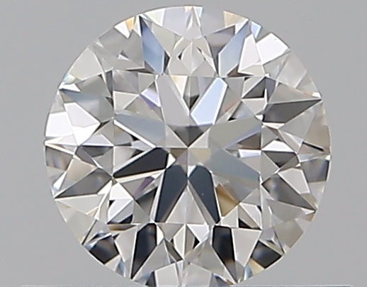 0.49 Carat Round Natural Diamond with  Cut Diamond in 14KT  view 1

