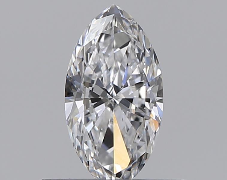 0.3 Carat Marquise Natural Diamond with  Cut Diamond in 14KT  view 1
