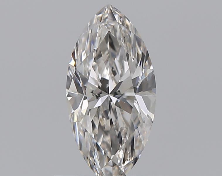 0.51 Carat Marquise Natural Diamond with  Cut Diamond in 14KT  view 1
