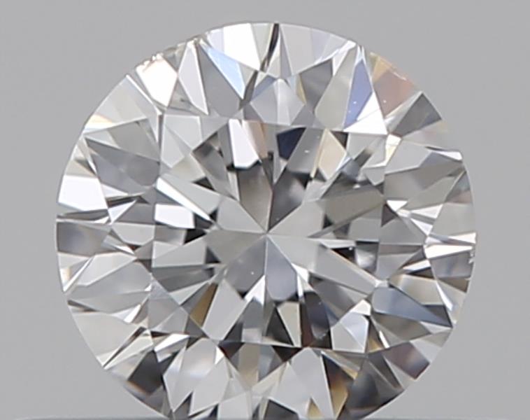 0.3 Carat Round Natural Diamond with  Cut Diamond in 14KT  view 1
