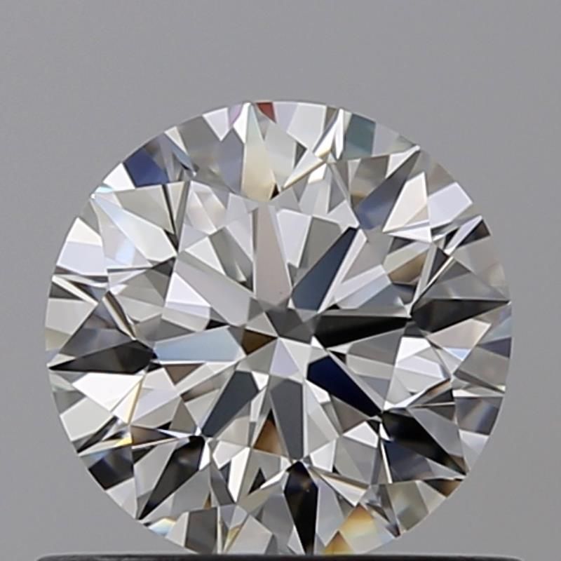 0.7 Carat Round Natural Diamond with  Cut Diamond in 14KT  view 1
