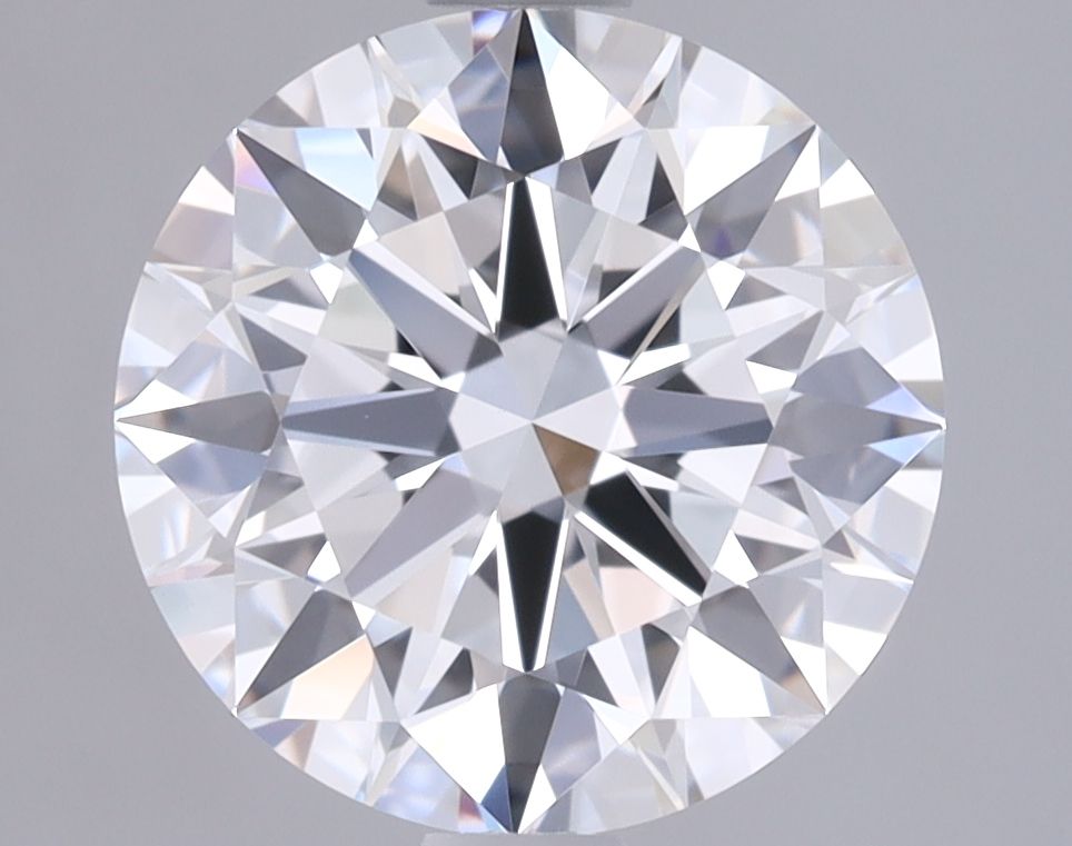 1.9 Carat Round Lab Diamond with  Cut Diamond in 14KT  view 1
