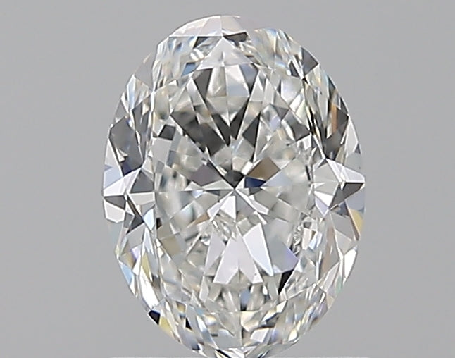 1.2 Carat Oval Natural Diamond with  Cut Diamond in 14KT  view 1
