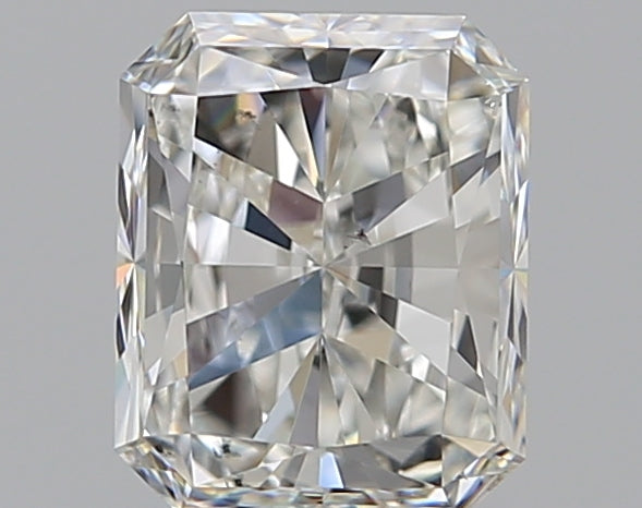 1.7 Carat Radiant Natural Diamond with  Cut Diamond in 14KT  view 1
