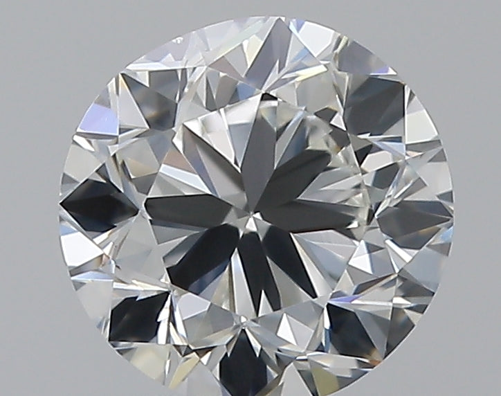 1.0 Carat Round Natural Diamond with  Cut Diamond in 14KT  view 1
