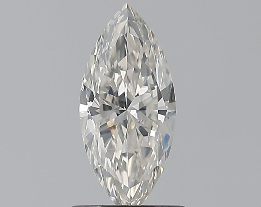 0.82 Carat Marquise Natural Diamond with  Cut Diamond in 14KT  view 1
