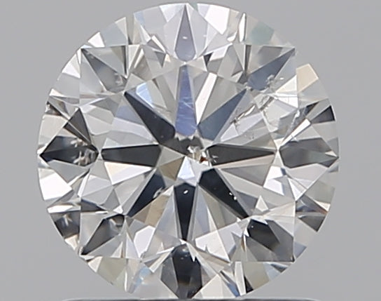 1.01 Carat Round Natural Diamond with  Cut Diamond in 14KT  view 1
