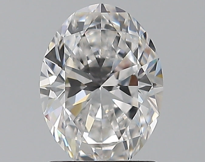 1.2 Carat Oval Natural Diamond with  Cut Diamond in 14KT  view 1
