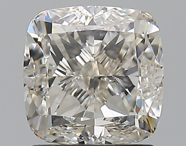 2.0 Carat Cushion Natural Diamond with  Cut Diamond in 14KT  view 1
