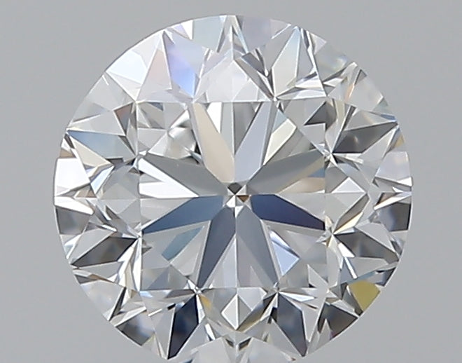 1.01 Carat Round Natural Diamond with  Cut Diamond in 14KT  view 1
