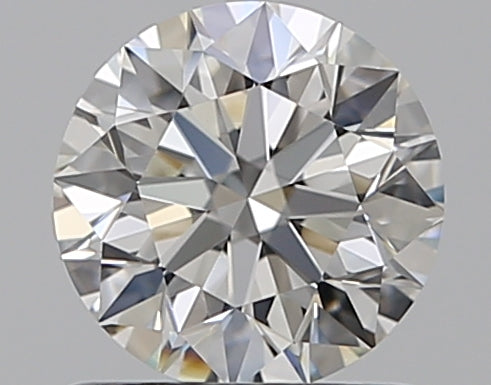0.78 Carat Round Natural Diamond with  Cut Diamond in 14KT  view 1
