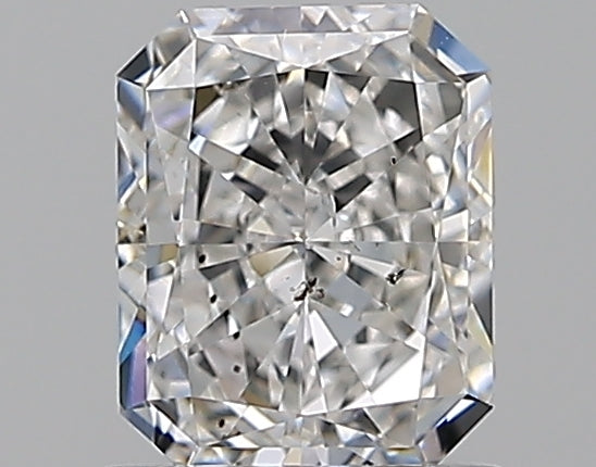 1.02 Carat Radiant Natural Diamond with  Cut Diamond in 14KT  view 1

