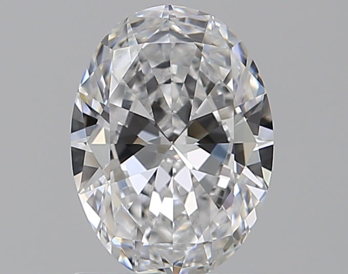 0.9 Carat Oval Natural Diamond with  Cut Diamond in 14KT  view 1
