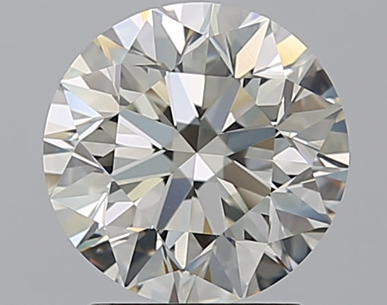 1.9 Carat Round Natural Diamond with  Cut Diamond in 14KT  view 1
