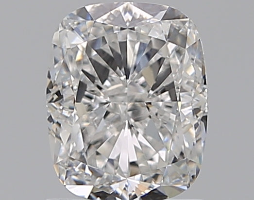 1.7 Carat Cushion Natural Diamond with  Cut Diamond in 14KT  view 1
