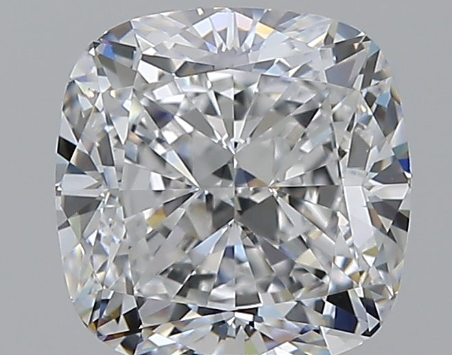 2.01 Carat Cushion Natural Diamond with  Cut Diamond in 14KT  view 1

