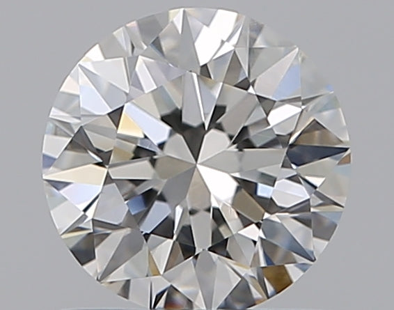 0.77 Carat Round Natural Diamond with  Cut Diamond in 14KT  view 1
