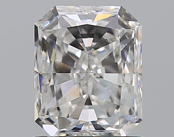 1.2 Carat Radiant Natural Diamond with  Cut Diamond in 14KT  view 1
