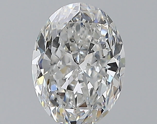 1.2 Carat Oval Natural Diamond with  Cut Diamond in 14KT  view 1
