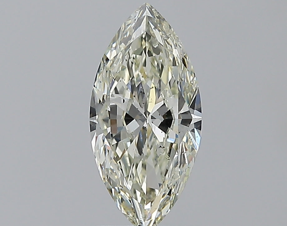 1.2 Carat Marquise Natural Diamond with  Cut Diamond in 14KT  view 1

