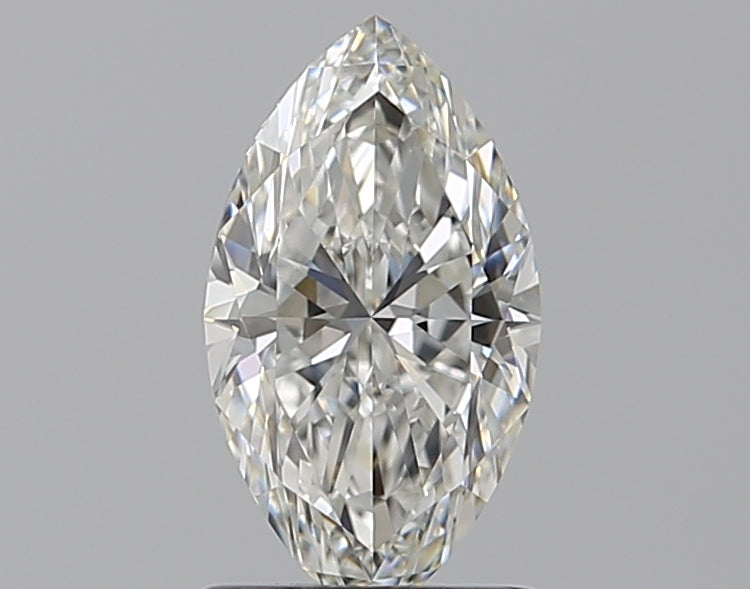 1.2 Carat Marquise Natural Diamond with  Cut Diamond in 14KT  view 1
