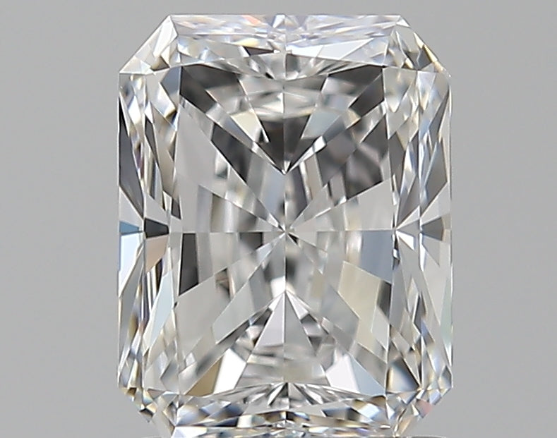 1.51 Carat Radiant Natural Diamond with  Cut Diamond in 14KT  view 1
