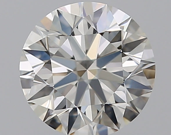 0.82 Carat Round Natural Diamond with  Cut Diamond in 14KT  view 1
