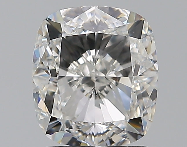 2.01 Carat Cushion Natural Diamond with  Cut Diamond in 14KT  view 1
