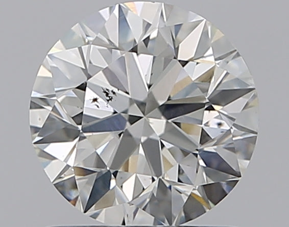 0.96 Carat Round Natural Diamond with  Cut Diamond in 14KT  view 1
