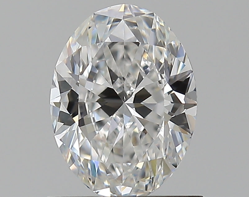 1.0 Carat Oval Natural Diamond with  Cut Diamond in 14KT  view 1
