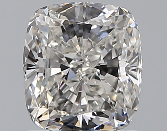 1.5 Carat Cushion Natural Diamond with  Cut Diamond in 14KT  view 1
