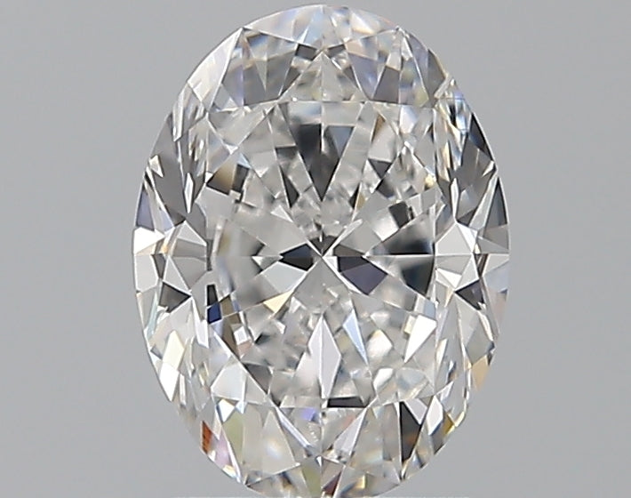 1.52 Carat Oval Natural Diamond with  Cut Diamond in 14KT  view 1

