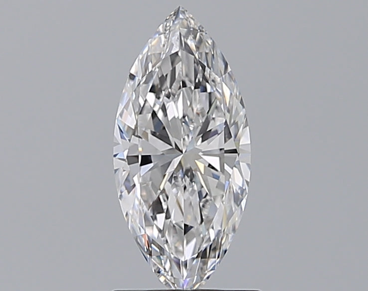 1.21 Carat Marquise Natural Diamond with  Cut Diamond in 14KT  view 1
