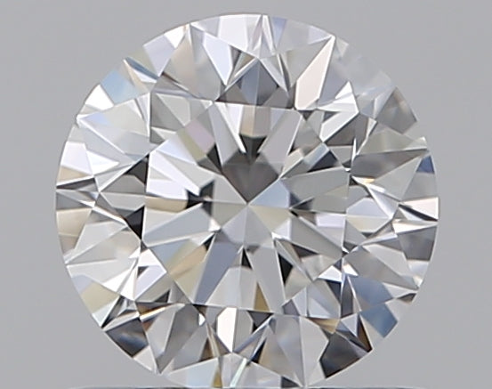 0.7 Carat Round Natural Diamond with  Cut Diamond in 14KT  view 1
