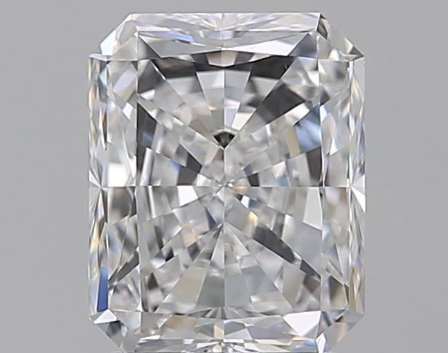 2.01 Carat Radiant Natural Diamond with  Cut Diamond in 14KT  view 1

