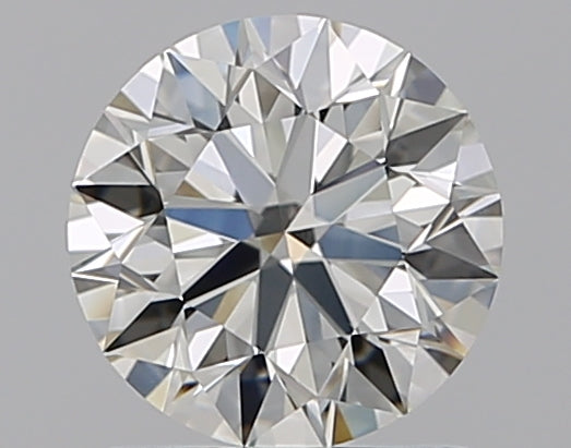 1.01 Carat Round Natural Diamond with  Cut Diamond in 14KT  view 1
