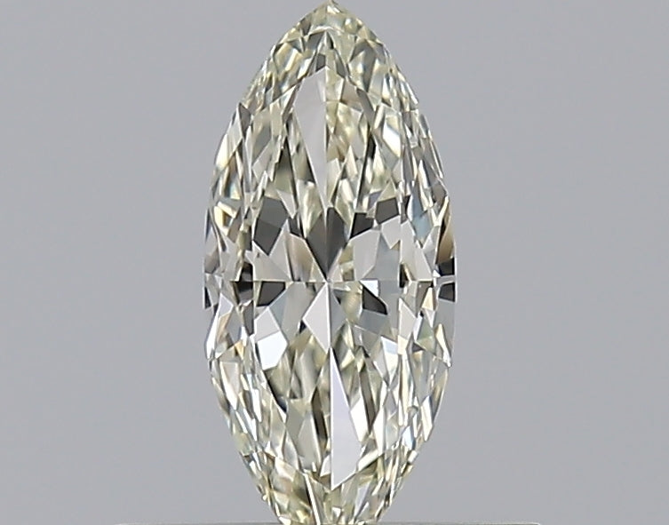 0.3 Carat Marquise Natural Diamond with  Cut Diamond in 14KT  view 1
