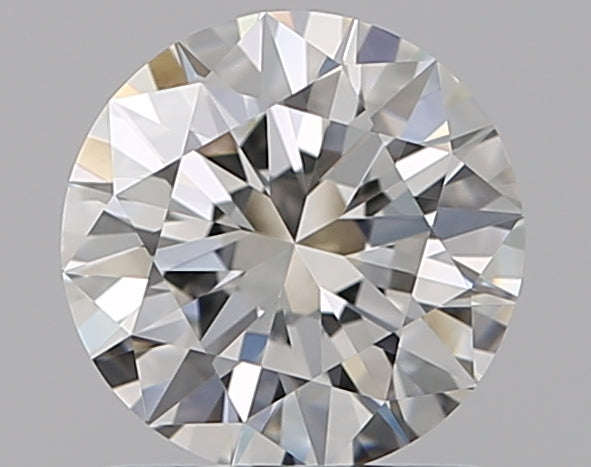1.01 Carat Round Natural Diamond with  Cut Diamond in 14KT  view 1
