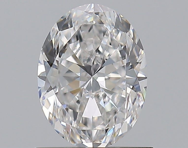 0.9 Carat Oval Natural Diamond with  Cut Diamond in 14KT  view 1
