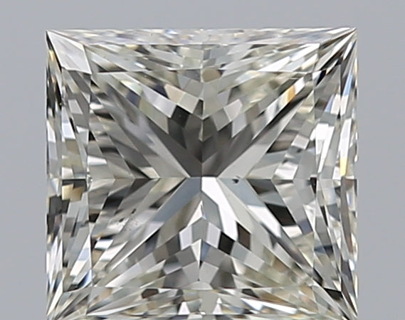 1.2 Carat Princess Natural Diamond with  Cut Diamond in 14KT  view 1

