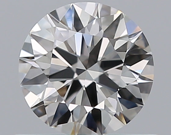 0.61 Carat Round Natural Diamond with  Cut Diamond in 14KT  view 1
