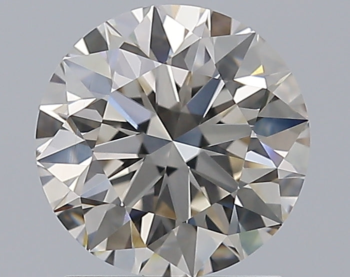 1.51 Carat Round Natural Diamond with  Cut Diamond in 14KT  view 1
